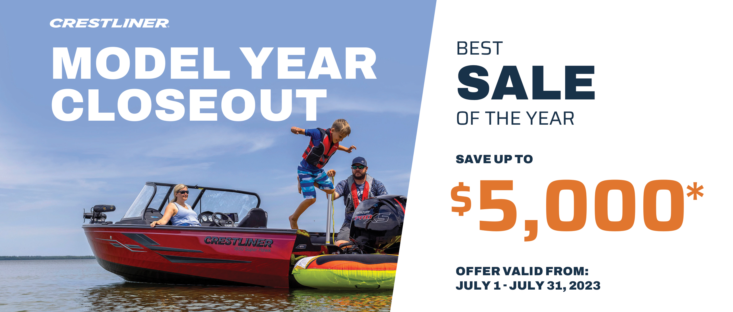 My Closeout Sale Extension Flyer July 2023